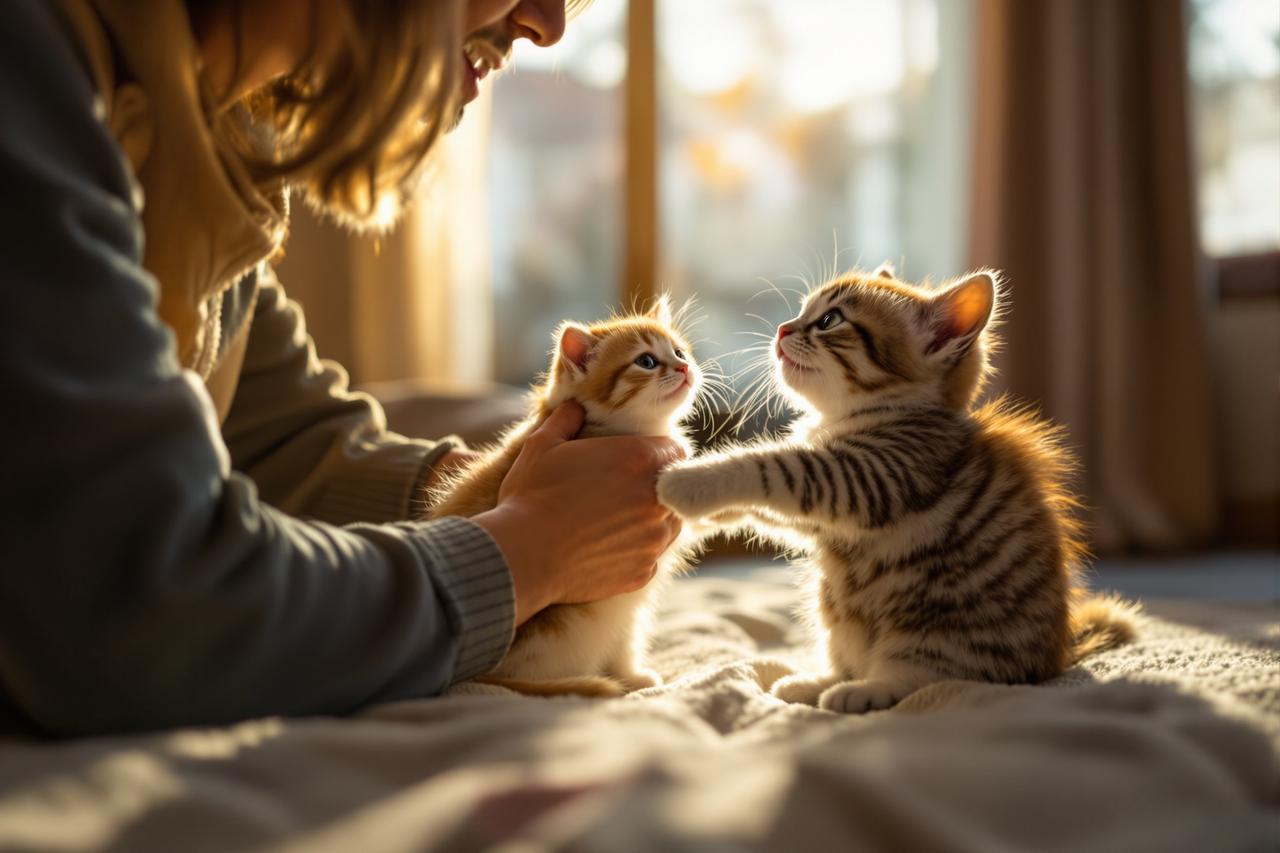 猫咪救主视频感动全网,网友:万物有灵 猫咪救主视频感动全网,网友:万物有灵